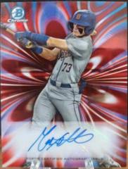 Max Clark #MRA-MC Baseball Cards 2023 Bowman Draft Mood Ring Red Autographs Prices