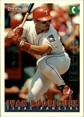 Ivan Rodriguez Baseball Cards 1995 Bazooka Prices
