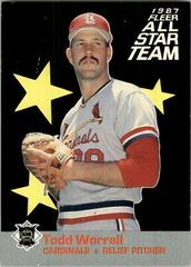 Todd Worrell #8 Baseball Cards 1987 Fleer All Stars Prices