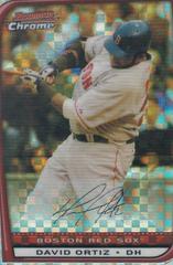 David Ortiz [Xfractor] #47 Baseball Cards 2008 Bowman Chrome Prices