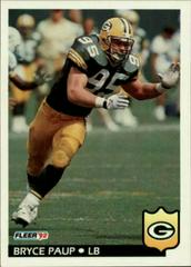Bryce Paup Football Cards 1992 Fleer Prices