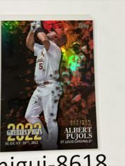 2023 Topps '22 Greatest Hits Black #22GH17 Albert Pujols - NM-MT - The  Dugout Sportscards & Comics
