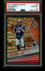 Tom Brady [Orange] #22 Football Cards 2017 Panini Phoenix Prices
