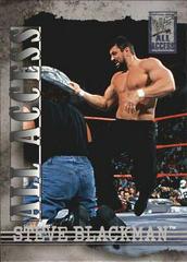 Steve Blackman #38 Wrestling Cards 2002 Fleer WWF All Access Prices