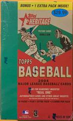 Blaster Box Baseball Cards 2004 Topps Heritage Prices