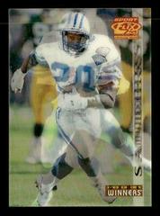 Barry Sanders [Artist's Proof] #174 Football Cards 1995 Sportflix Prices