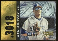 Ken Griffey Jr. [Artist's Proof] #185 Baseball Cards 1996 Pinnacle Starburst Prices