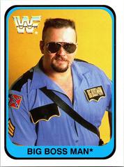 Big Boss Man [Italian] #102 Wrestling Cards 1991 Merlin WWF Prices