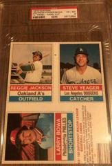 Bowa, Jackson, Yeager [Hand Cut Panel] Baseball Cards 1976 Hostess Prices