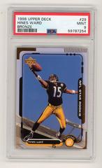 Hines Ward [Bronze] #29 Football Cards 1998 Upper Deck Prices