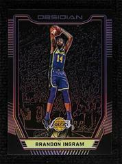 Brandon Ingram [Purple] #19 Basketball Cards 2018 Panini Obsidian Prices