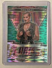 Rhea Ripley [Green Pulsar Prizm] Wrestling Cards 2022 Panini Prizm WWE Fearless Prices