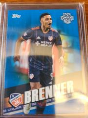 Brenner [Blue] Soccer Cards 2022 Topps MLS Prices
