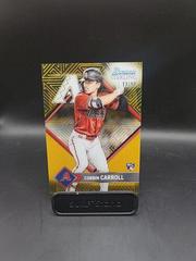 Corbin Carroll [Gold] #ST-3 Baseball Cards 2023 Bowman Sterling Tek Prices
