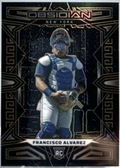 Francisco Alvarez [Orange] #42 Baseball Cards 2023 Panini Chronicles Obsidian Prices