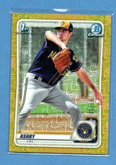 Aaron Ashby [Gold Refractor Mega Box Mojo] #BCP-57 Baseball Cards 2020 Bowman Chrome Prospects Prices