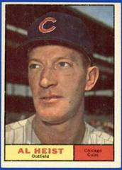 Al Heist #302 Baseball Cards 1961 Topps Prices