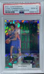 Cade Cunningham [Green Ice] Basketball Cards 2021 Panini Contenders Draft Class Prices
