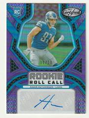 Aidan Hutchinson [Purple] #RCS-AH Football Cards 2022 Panini Certified Rookie Roll Call Signatures Prices