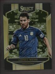 Lionel Messi [Camo Prizm] Soccer Cards 2016 Panini Select Prices