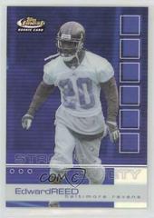 Ed Reed [Refractor] Football Cards 2002 Topps Finest Prices