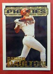 Darren Daulton Baseball Cards 1994 Topps Black Gold Prices