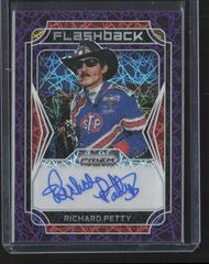 Richard Petty [Purple Velocity] #FA-RP Racing Cards 2022 Panini Prizm Nascar Flashback Autographs Prices