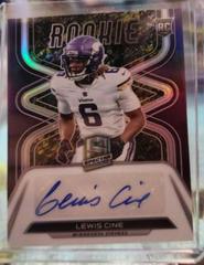 Lewis Cine [Neon Splatter] Football Cards 2022 Panini Spectra Rookie Autographs Prices