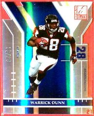 Warrick Dunn [Status] #6 Football Cards 2004 Panini Donruss Elite Prices