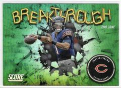 Justin Fields [End Zone] #B15 Football Cards 2022 Panini Score Breakthrough Prices