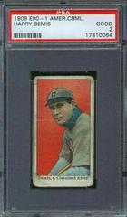 Harry Bemis Baseball Cards 1909 E90-1 American Caramel Prices