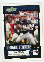 Tom Brady Football Cards 2004 Panini Score Prices