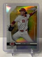 Nick Lodolo [Gold Refractor] #BPR-10 Baseball Cards 2020 Bowman Sterling Prices