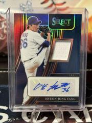 Hyeon Jong Yang #S-HY Baseball Cards 2022 Panini Select Signatures Prices