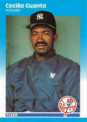Cecilio Guante #U-38 Baseball Cards 1987 Fleer Update Prices