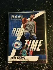 Joel Embiid #13 Basketball Cards 2018 Panini Threads Our Time Prices