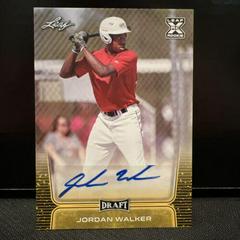 Jordan Walker [Hobby Gold] #BA-JW1 Baseball Cards 2020 Leaf Draft Autographs Prices