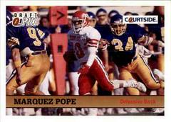 Marquez Pope #111 Football Cards 1992 Courtside Prices