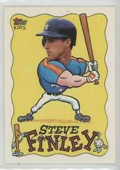 Steve Finley #46 Baseball Cards 1992 Topps Kids Prices
