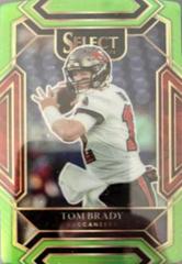 Tom Brady [Green Die Cut] #1 Football Cards 2021 Panini Select Prices