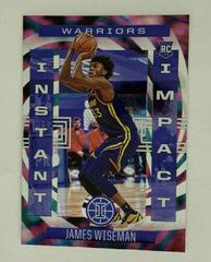 James Wiseman Basketball Cards 2020 Panini Illusions Instant Impact Prices