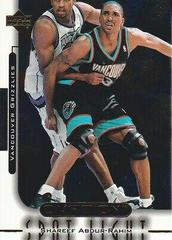 Shareef Abdur Rahim #OS4 Basketball Cards 1999 Upper Deck Ovation Spotlight Prices