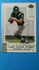 Drew Brees Football Cards 2001 Upper Deck Top Tier Prices