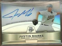 Justin Marks Baseball Cards 2010 Bowman Platinum Prospect Autograph Prices