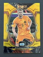Matthijs de Ligt [Gold] Soccer Cards 2022 Panini Select FIFA Prices