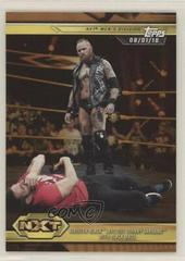 Aleister Black Lays Out Johnny Gargano with Black Mass [Bronze] Wrestling Cards 2019 Topps WWE NXT Prices