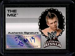The Miz Wrestling Cards 2008 Topps WWE Ultimate Rivals Autographs Prices