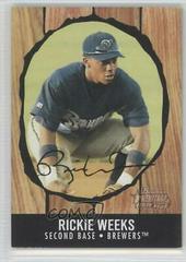 Rickie Weeks [Facsimile Signature] #269 Baseball Cards 2003 Bowman Heritage Prices