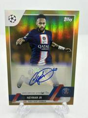 Neymar Jr [Gold] #A-N Soccer Cards 2022 Topps UEFA Club Competitions Autographs Prices