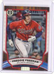 Freddie Freeman [Red] Baseball Cards 2022 Topps Tribute Prices